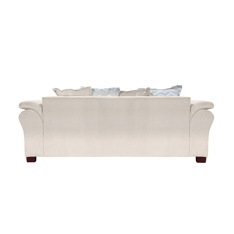SOFÁ LIVING FACTORY MUSTANG 3 CUERPOS FELPA - 4