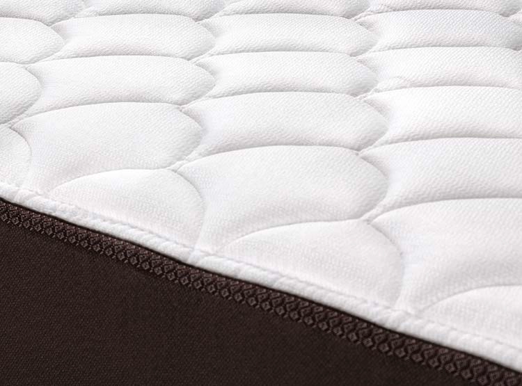 JUEGO DE DORMITORIO ROSEN CAMA EUROPEA ERGO T NEW 1.5 PLAZAS CAFÉ + SET FERRARA + ALMOHADA - 9