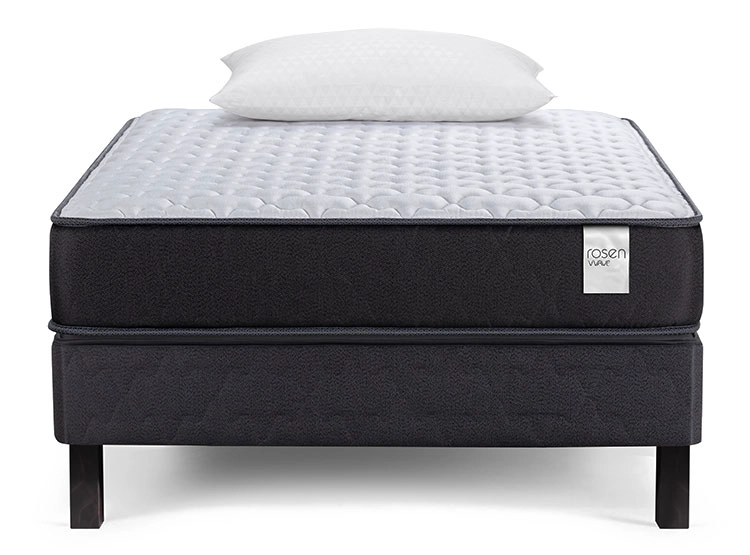 JUEGO DE DORMITORIO ROSEN CAMA EUROPEA WAVE 1 PLAZA + ALMOHADAS - 1