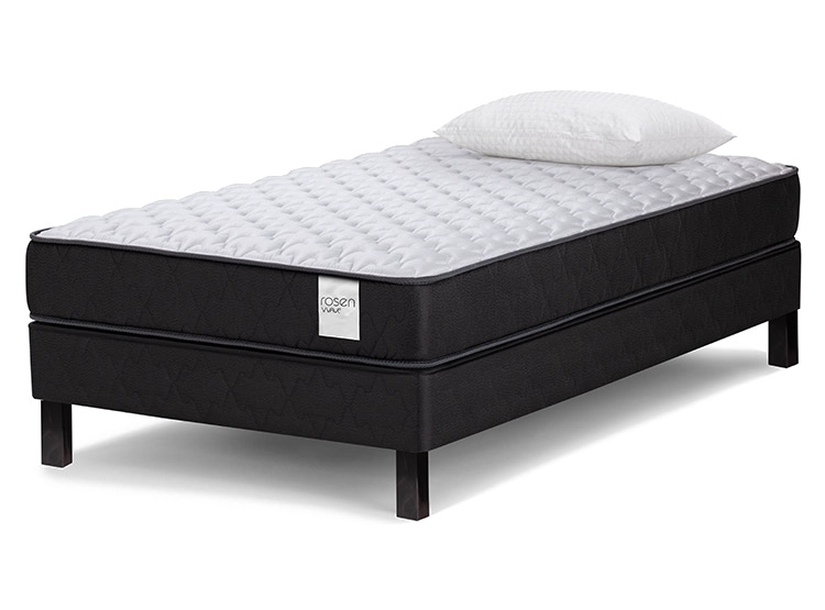 JUEGO DE DORMITORIO ROSEN CAMA EUROPEA WAVE 1 PLAZA + ALMOHADAS - 2