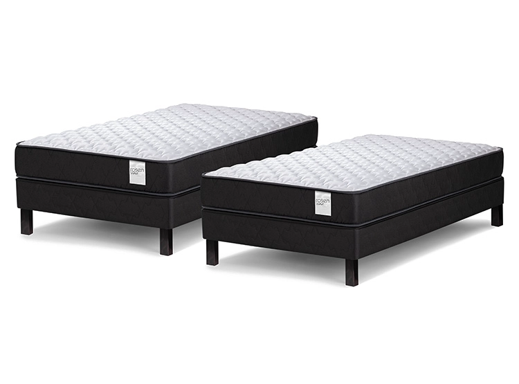 JUEGO DE DORMITORIO ROSEN 2 CAMAS EUROPEAS WAVE 1 PLAZA - 2