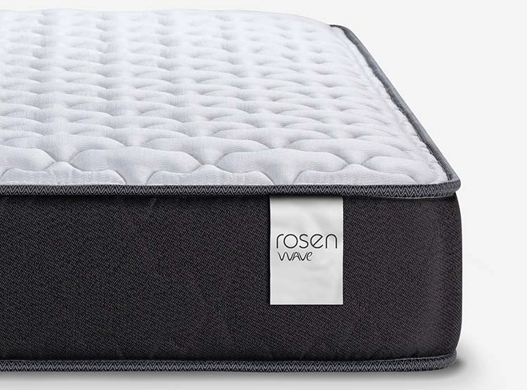 JUEGO DE DORMITORIO ROSEN 2 CAMAS EUROPEAS WAVE 1 PLAZA - 4
