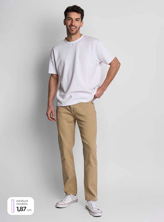 PANTALÓN HOMBRE ROBERT LEWIS ALGODÓN BOLSILLOS - 1