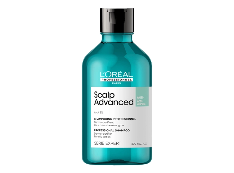 SHAMPOO LOREAL PROFESSIONNEL LIMPIEZA PROFUNDA CABELLO GRASO SCALP ADVANCED 300 ML - 1