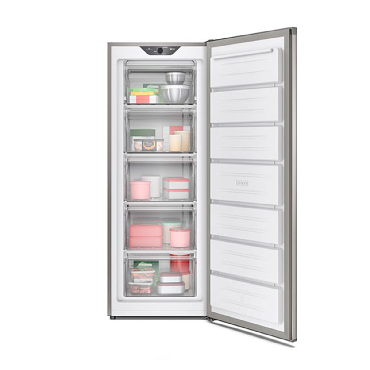 CONGELADOR VERTICAL MADEMSA M-265V 168L GRIS - 5