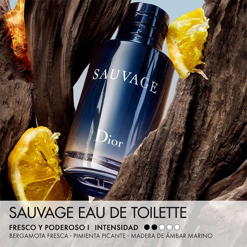 PERFUME HOMBRE DIOR SAUVAGE EAU DE TOILETTE - 3