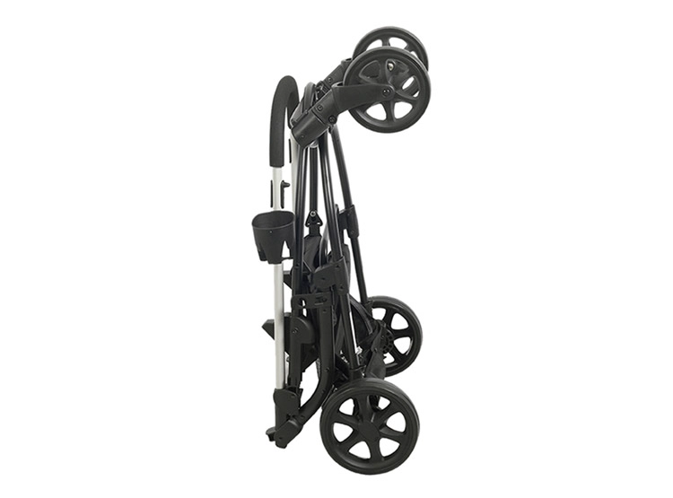 COCHE CUNA TRAVEL SYSTEM BEBE ALFA CON ACCESORIOS ROSADO - 6