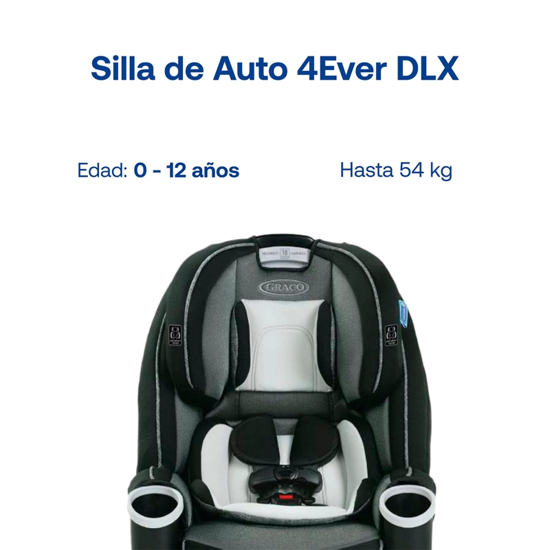 SILLA DE AUTO GRACO CONVERTIBLE 4EVER DLX - 10