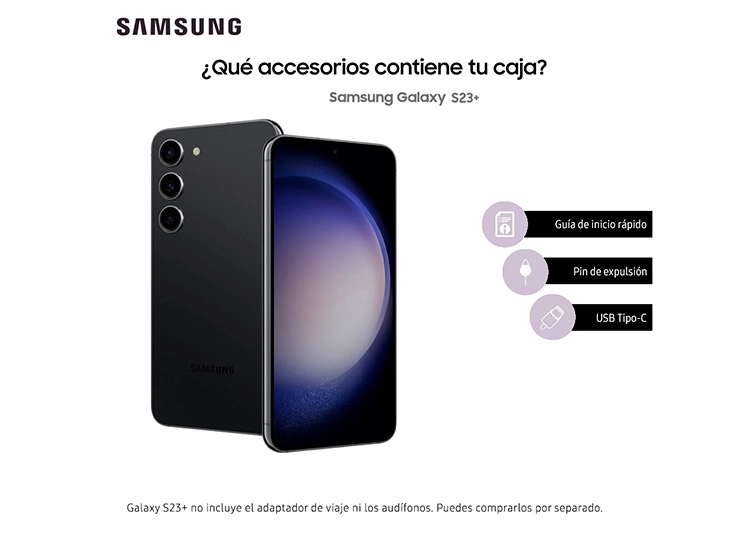 CELULAR SAMSUNG GALAXY S23+ 5G 512 GB 8 GB RAM 12MP 6.6" - 9