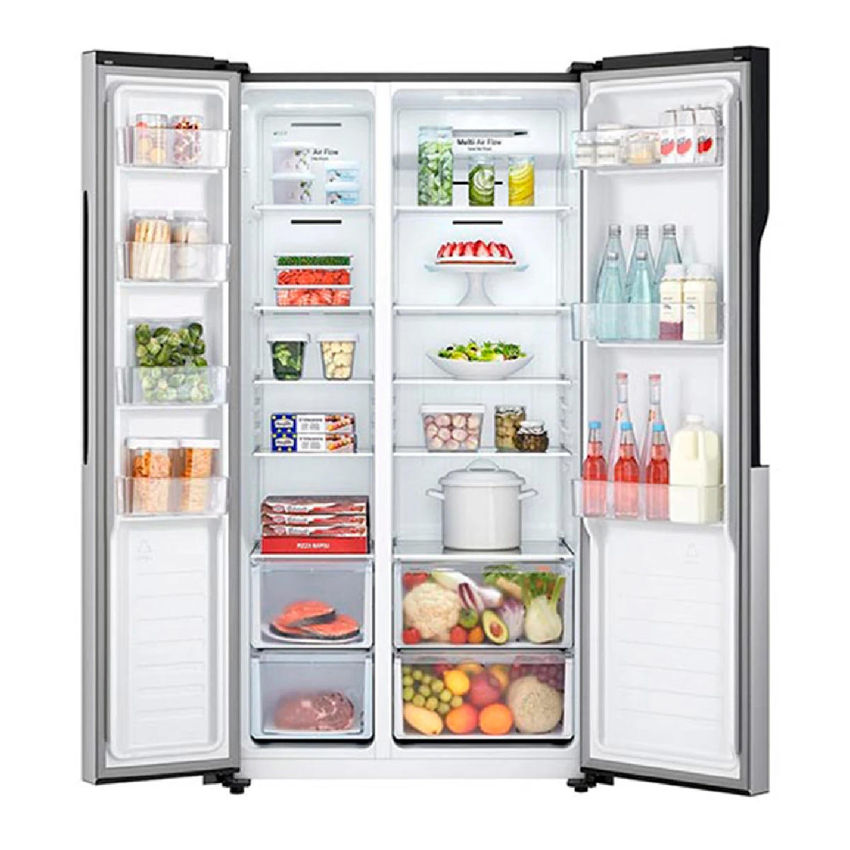REFRIGERADOR LG SIDE BY SIDE NO FROST 509 L GS51MPP - 3