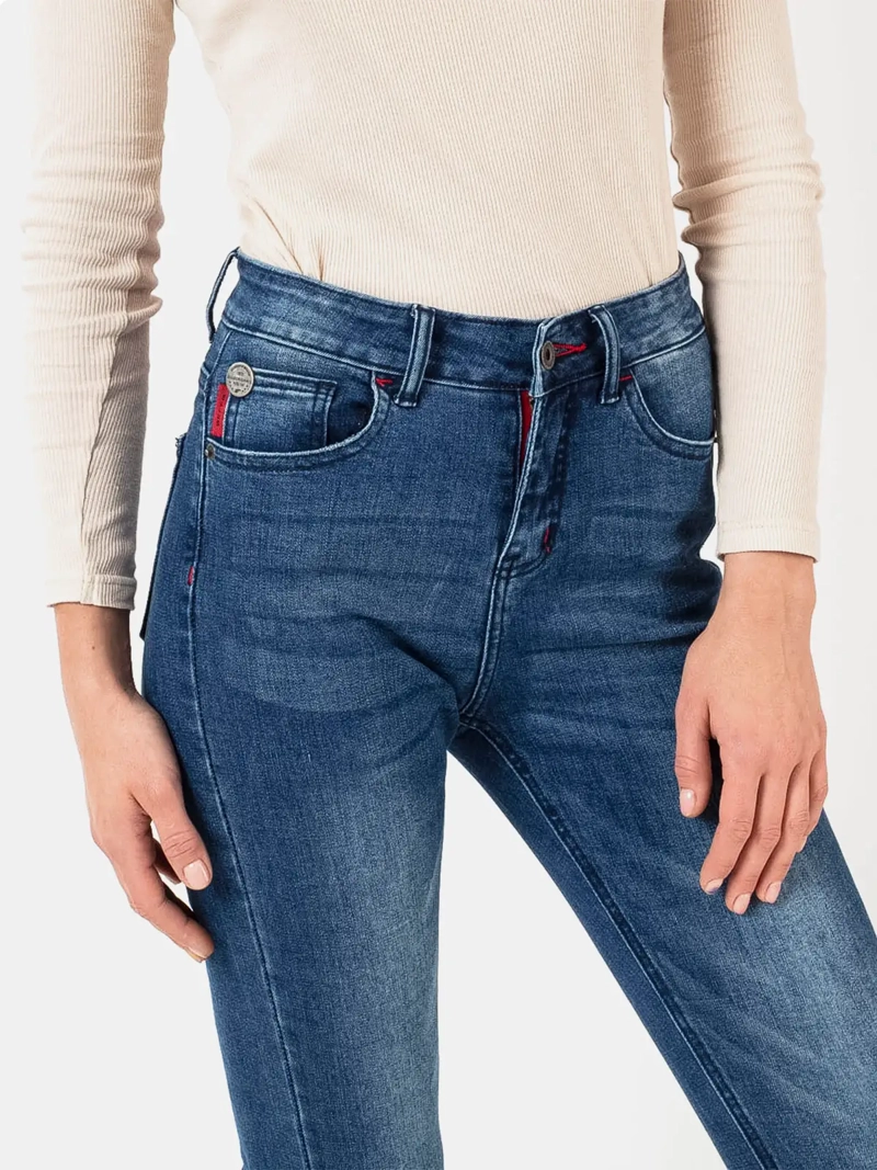 JEANS MUJER ELLUS ALGODÓN  - 4