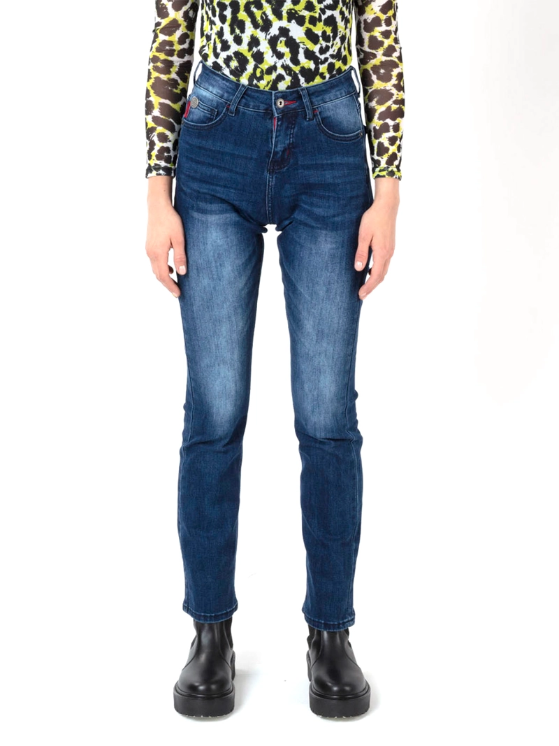 JEANS MUJER ELLUS TIRO ALTO - 2