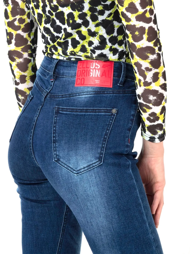 JEANS MUJER ELLUS TIRO ALTO - 5