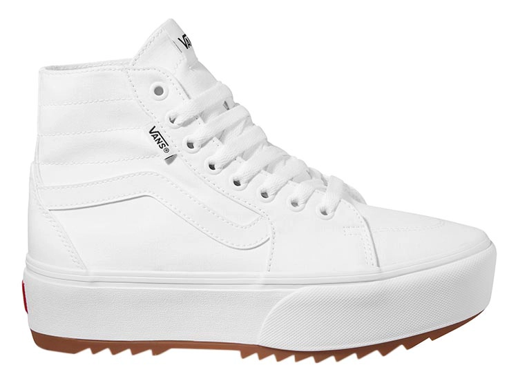 ZAPATILLAS MUJER VANS URBANAS BLANCO FILMORE HI TAPERED PLATFORM - 1