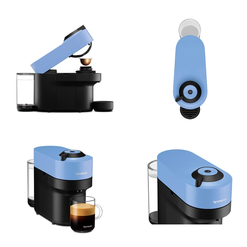 CAFETERA NESPRESSO CÁPSULA VERTUO POP AZUL - 8