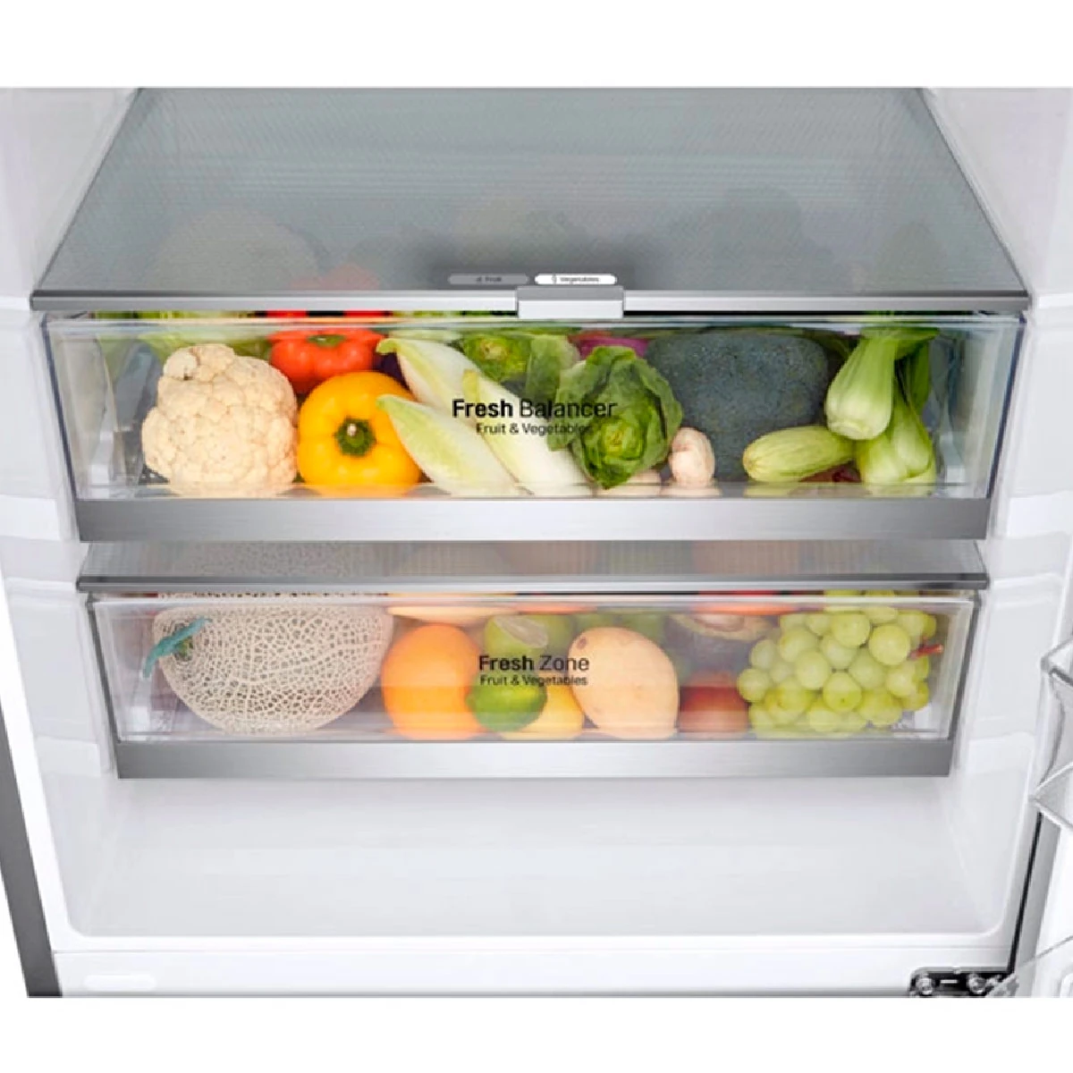REFRIGERADOR LG BOTTOM FREEZER NO FROST 461 L DOOR COOLING GB45SGP - 6