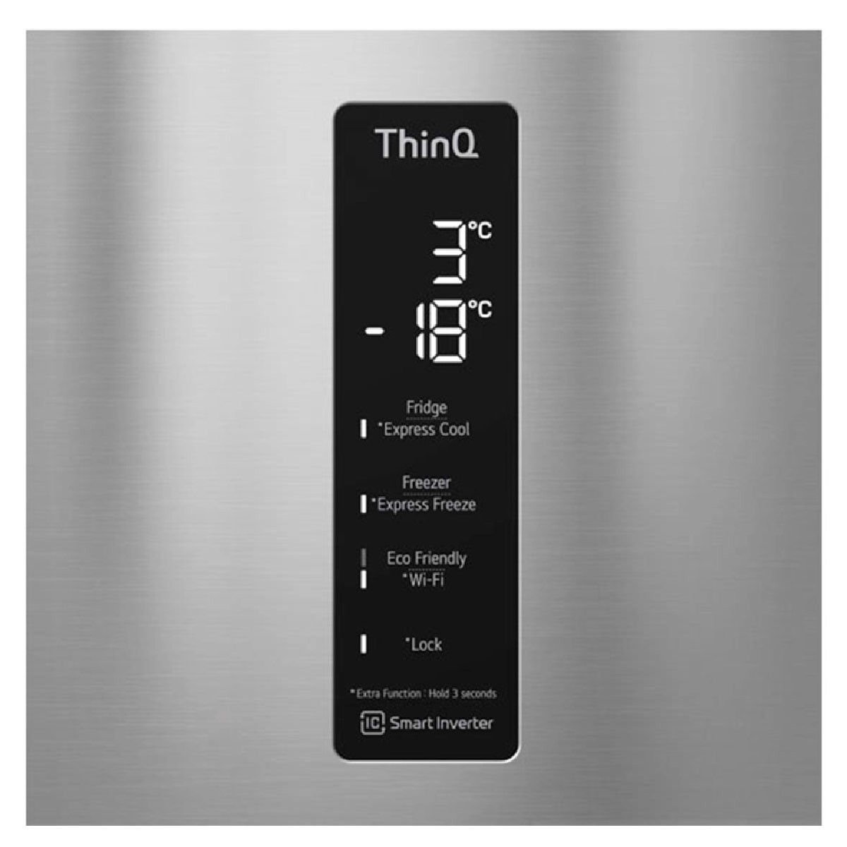 REFRIGERADOR LG BOTTOM FREEZER NO FROST 461 L DOOR COOLING GB45SGP - 8
