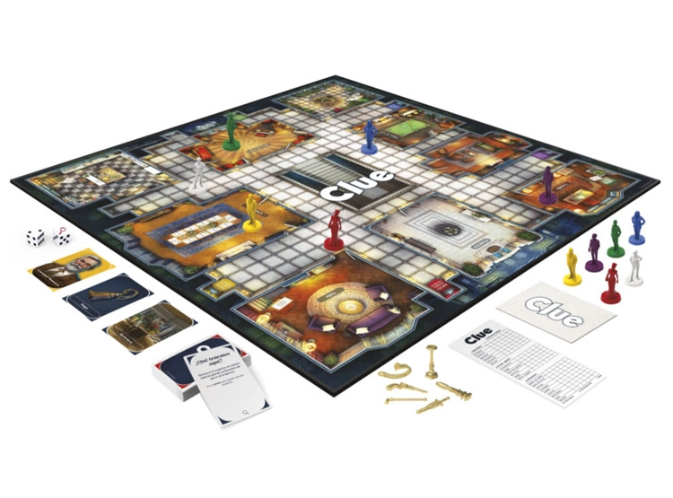 JUEGO HASBRO GAMING CLUE  - 2