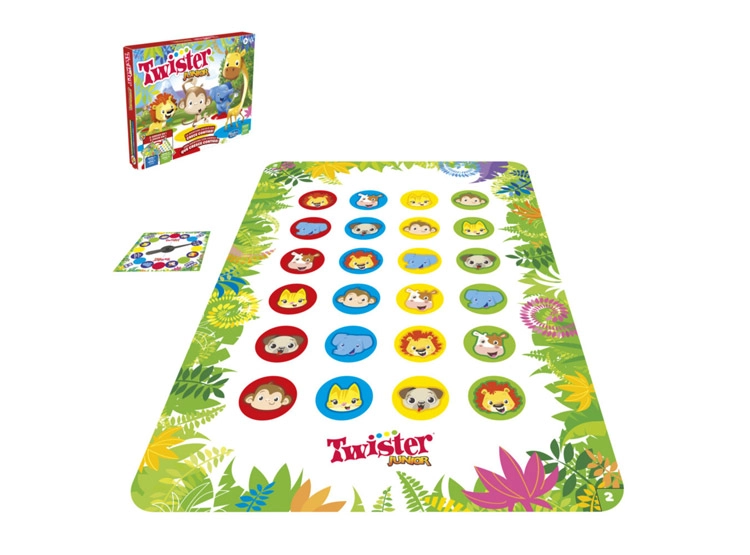 JUEGO HASBRO GAMING TWISTER ANIMALES - 2
