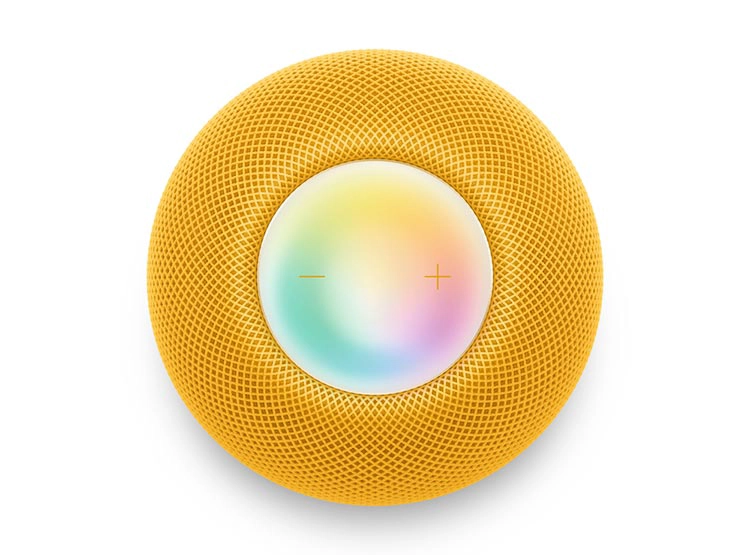 PARLANTE BLUETOOTH APPLE HOMEPOD MINI AMARILLO - 3