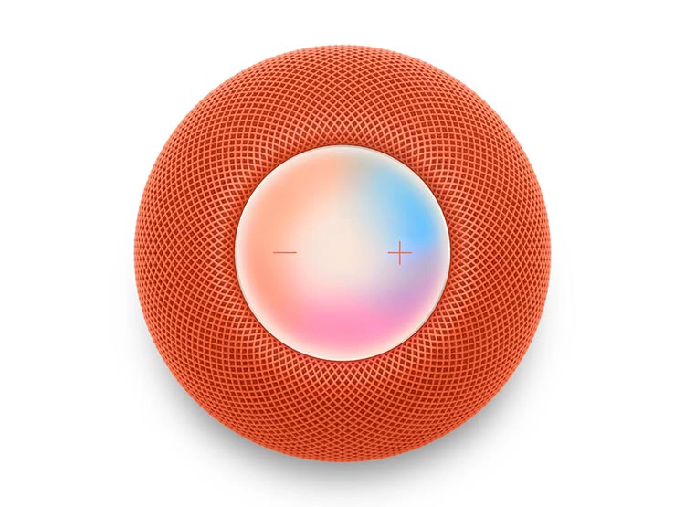 PARLANTE BLUETOOTH APPLE HOMEPOD MINI NARANJA - 4