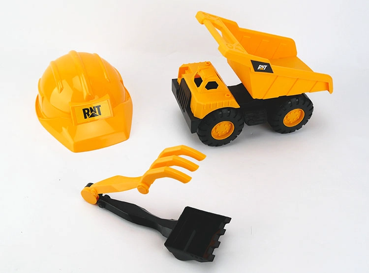 SET DE JUEGO ULTRA TOYS CASCO + CAMIÓN + PALAS - 2