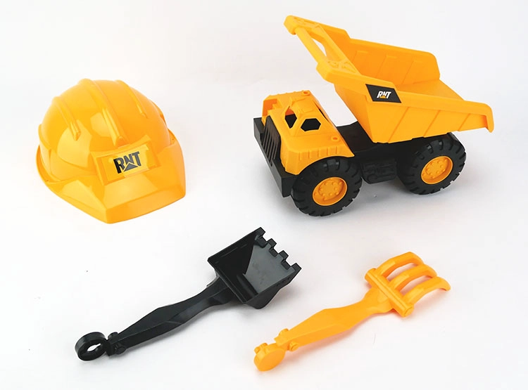 SET DE JUEGO ULTRA TOYS CASCO + CAMIÓN + PALAS - 3