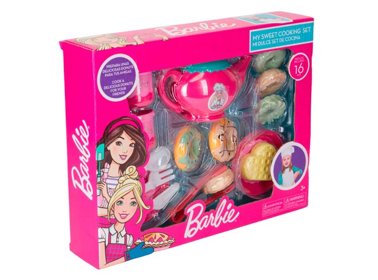 ROLE PLAY KITCHEN BARBIE MY SWEET COOKING SET  - 4