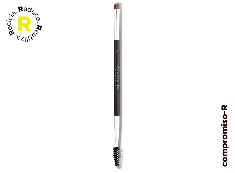 BROCHA DE MAQUILLAJE ANASTASIA BEVERLY HILLS #14 DUOBROW EYE LINER ANGLED - 1