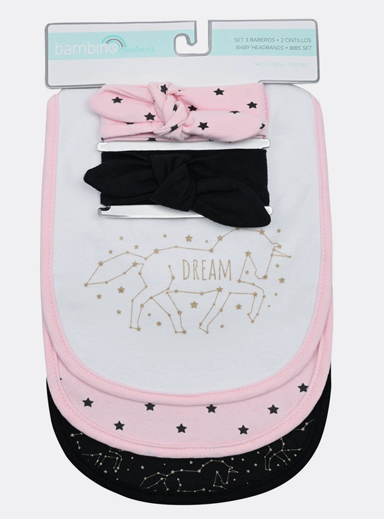 PACK BABEROS CINTILLOS BAMBINO                      - 2