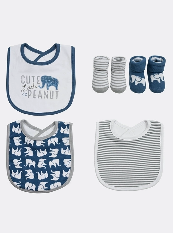 PACK BABEROS CALCETINES BAMBINO                    - 1