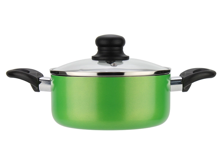 BATERÍA DE COCINA FANTUZZI GOURMET VERDE 6 PIEZAS - 2