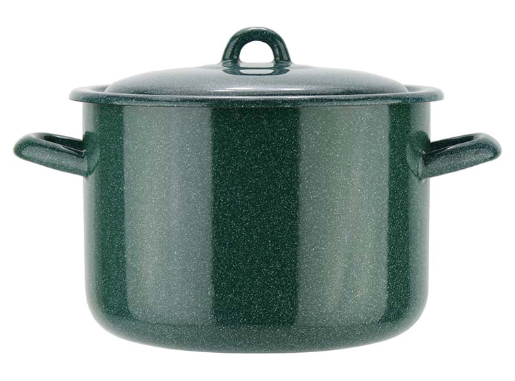CACEROLA FANTUZZI FUNDO 20 CM VERDE 4 L - 1