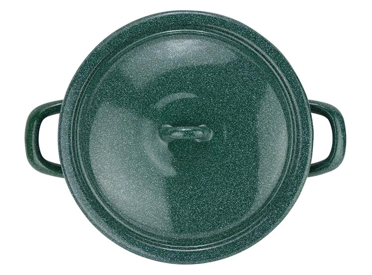CACEROLA FANTUZZI FUNDO 20 CM VERDE 4 L - 5
