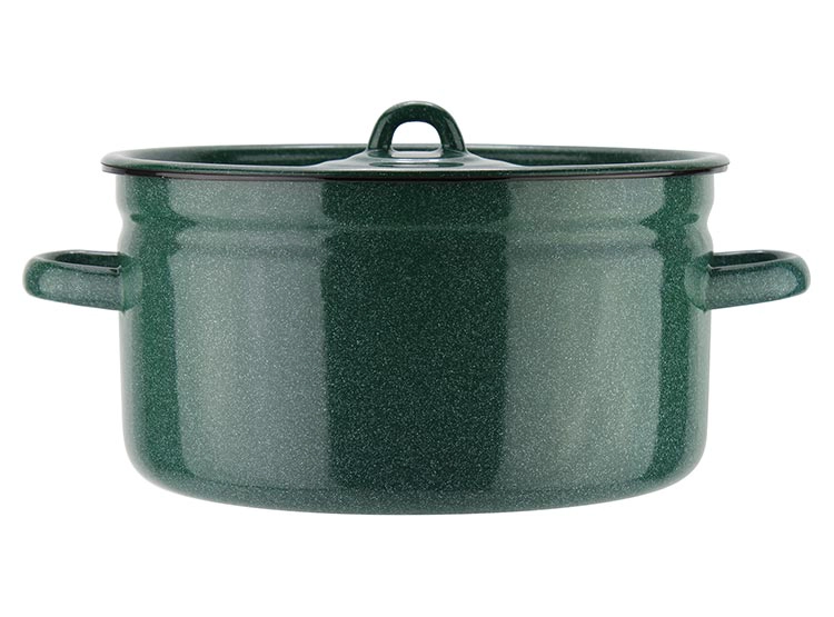 CACEROLA FANTUZZI FUNDO 24 CM VERDE 4 L - 1