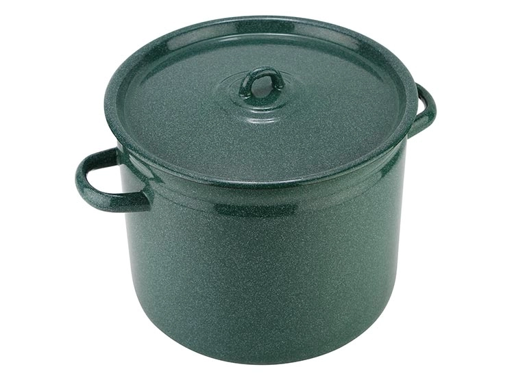 CACEROLA FANTUZZI FUNDO ALTA 24 CM VERDE 5.8 L - 2