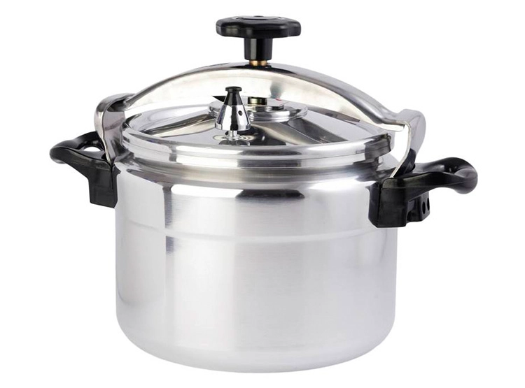 OLLA A PRESIÓN FANTUZZI COMPREZZO PLATA 12 L - 2