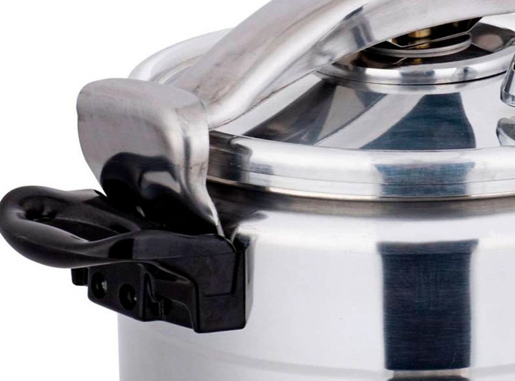 OLLA A PRESIÓN FANTUZZI COMPREZZO PLATA 12 L - 5