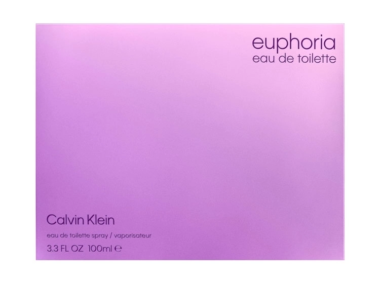 PERFUME CALVIN KLEIN EUPHORIA EAU DE TOILETTE PARA MUJER 100 ML - 3