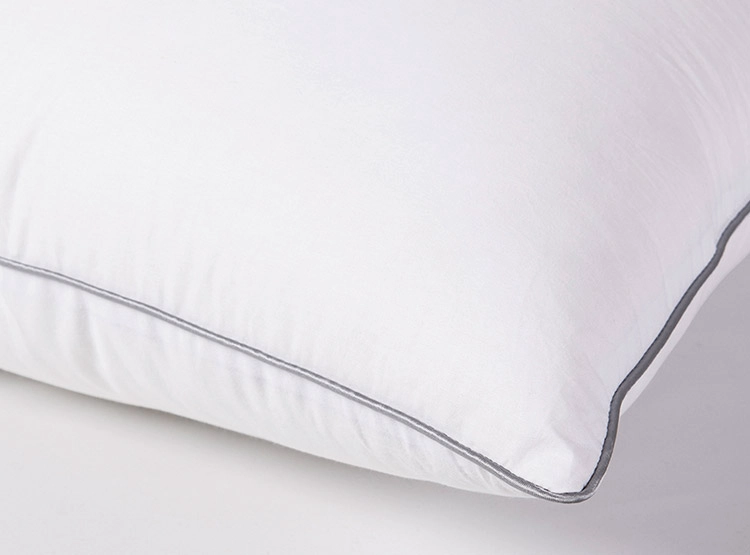 ALMOHADA FABRICS FEATHER DUO 90 X 50 CM ALGODÓN BLANCO - 3