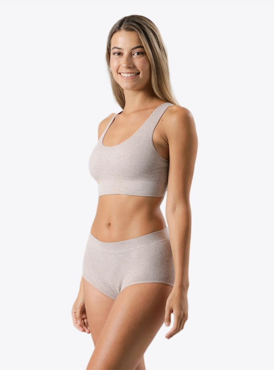 PETO FLORES SEAMLESS RIB ESPALDA SPORT - 4