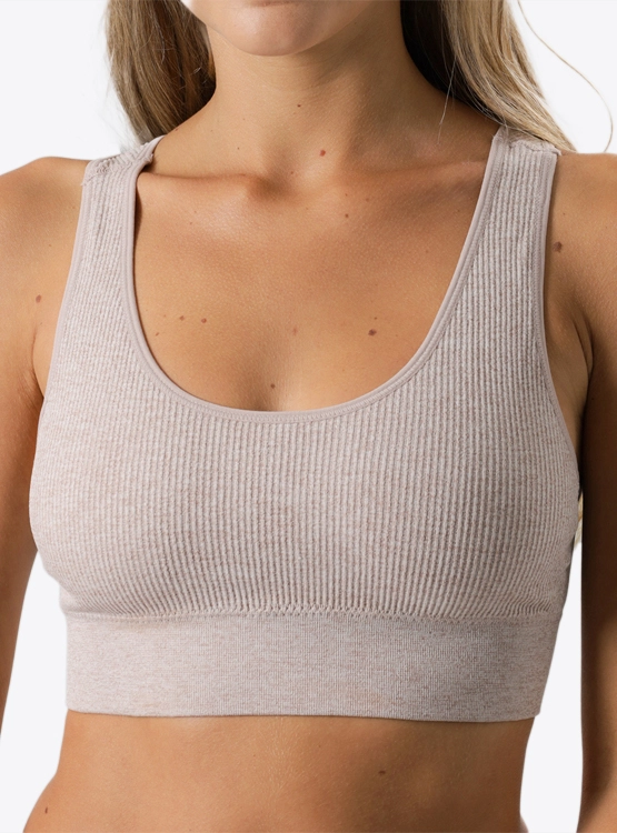 PETO FLORES SEAMLESS RIB ESPALDA SPORT - 3