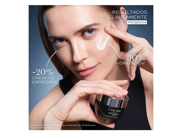 CREMA LANCÔME GEL ANTIEDAD NOCHE ADVANCED GÉNIFIQUE 50 ML - 3