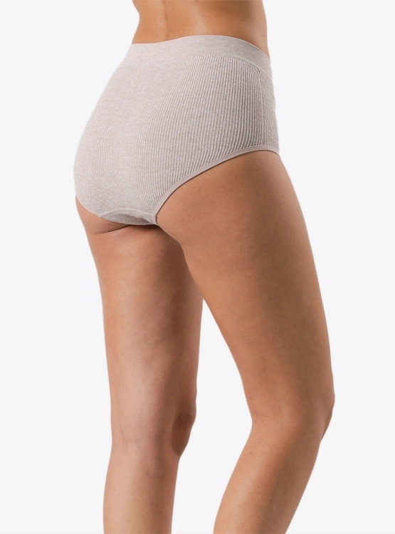 2 PACK CALZÓN MAXI MUJER FLORES 25168 SEAMLESS - 2