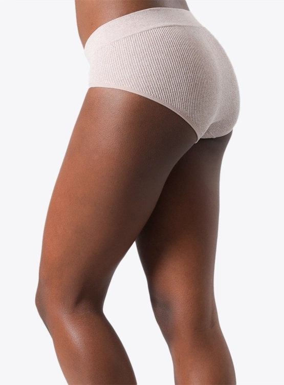 2 PACK CALZÓN MAXI MUJER FLORES 25168 SEAMLESS - 5