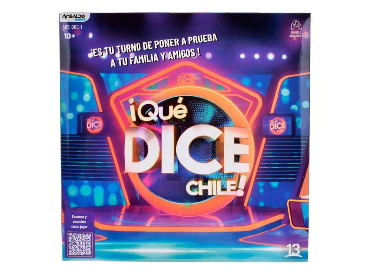 JUEGO DE MESA QUE DICE CHILE - 1