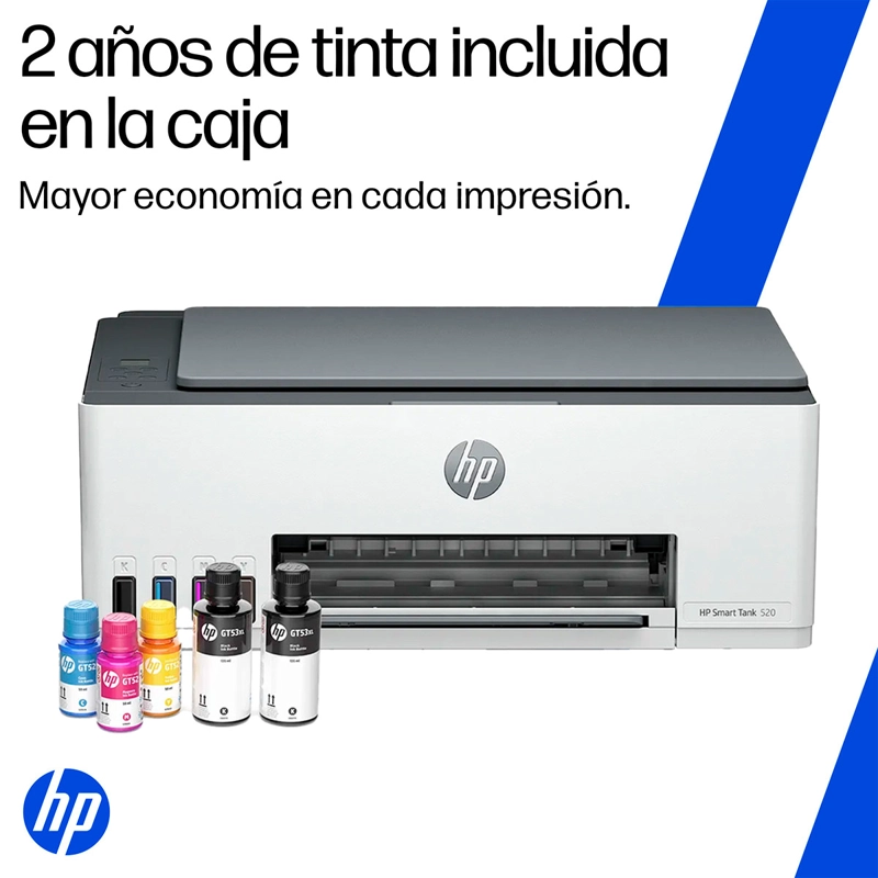 IMPRESORA MULTINFUNCIONAL HP INYECCIÓN TINTA SMART TANK 520 - 11