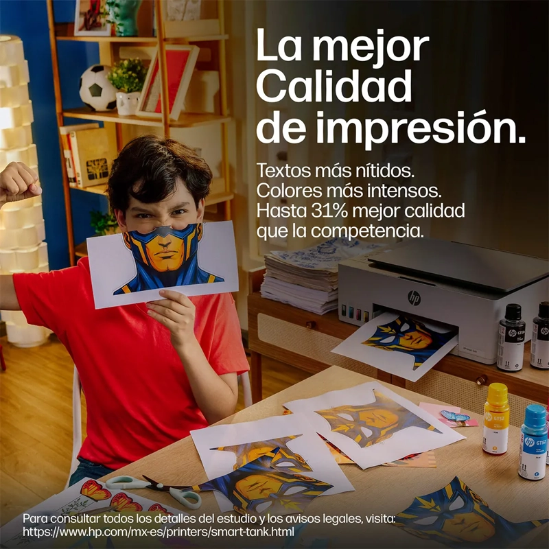 IMPRESORA MULTINFUNCIONAL HP INYECCIÓN TINTA SMART TANK 520 - 13