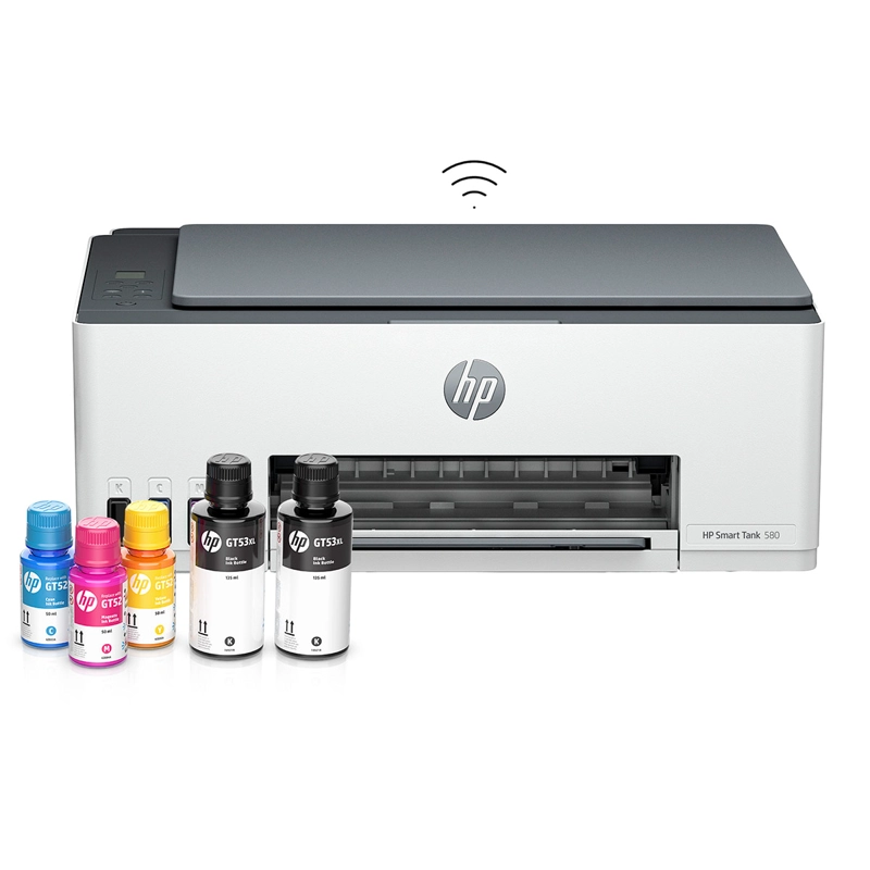 IMPRESORA MULTINFUNCIONAL HP INYECCIÓN TINTA SMART TANK 580 WIFI - 2