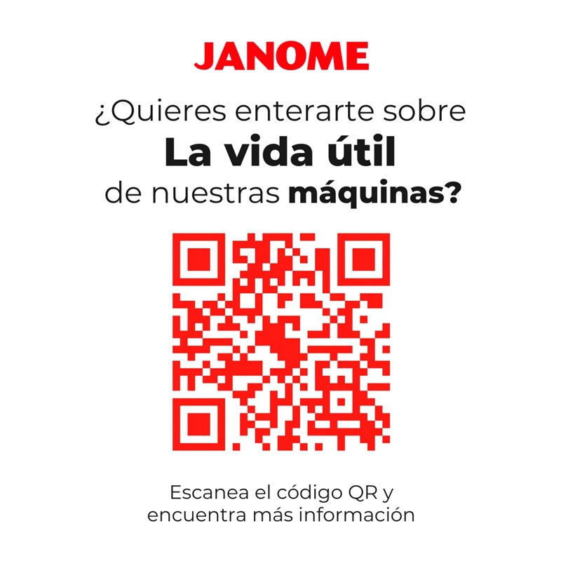 MÁQUINA COSER JANOME EASY JEANS + MECÁNICA - 12